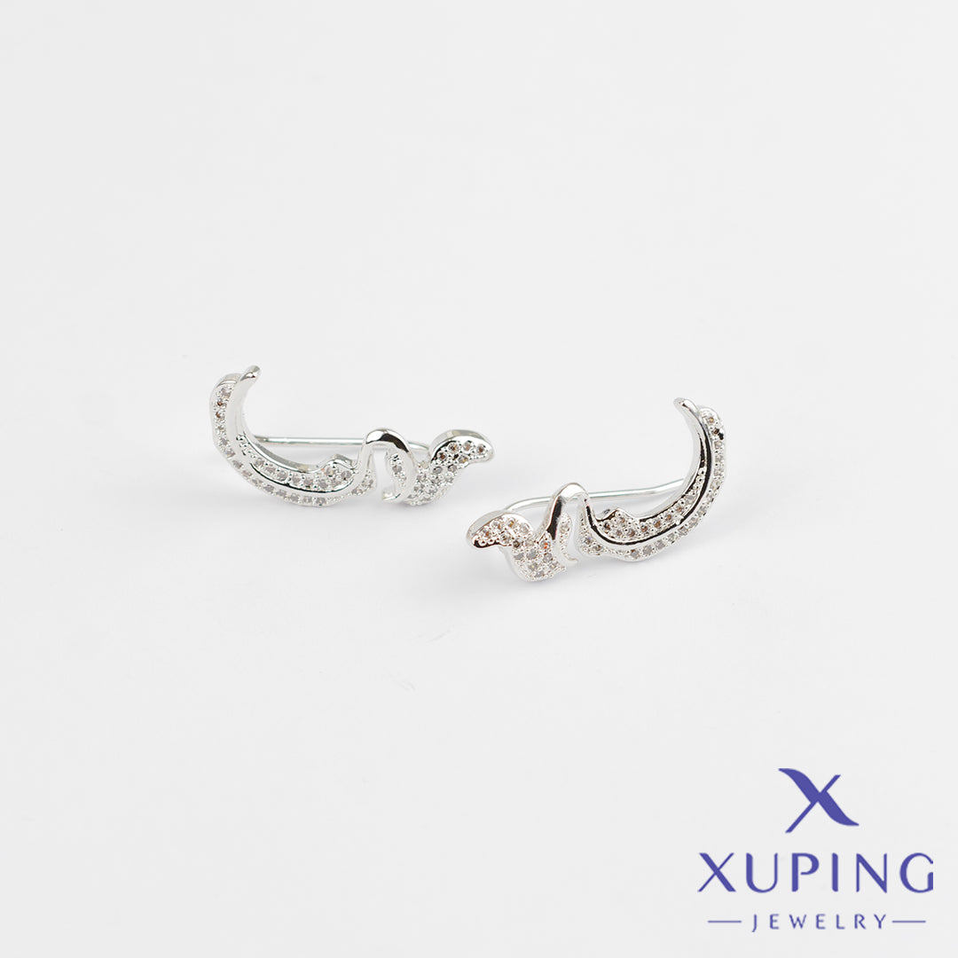 (XPB_01713) Aretes estilo trepador