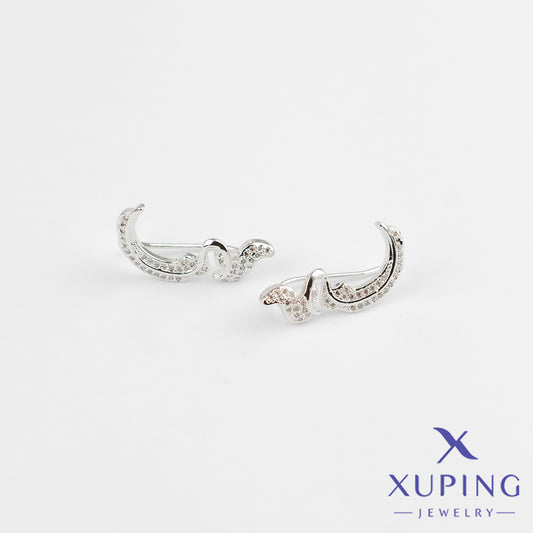 (XPB_01713) Aretes estilo trepador