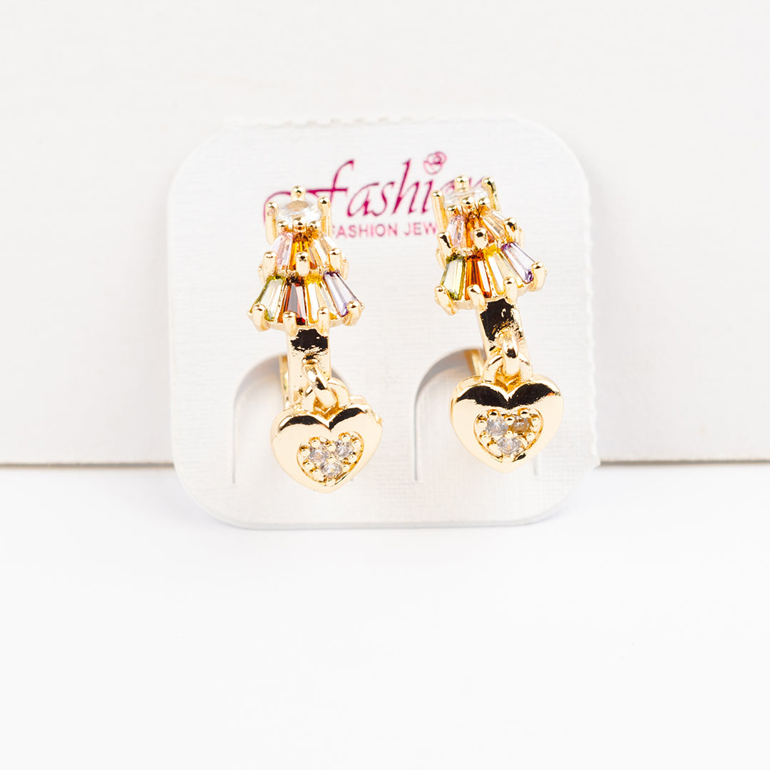 (PFB_00326) Aretes de corazón