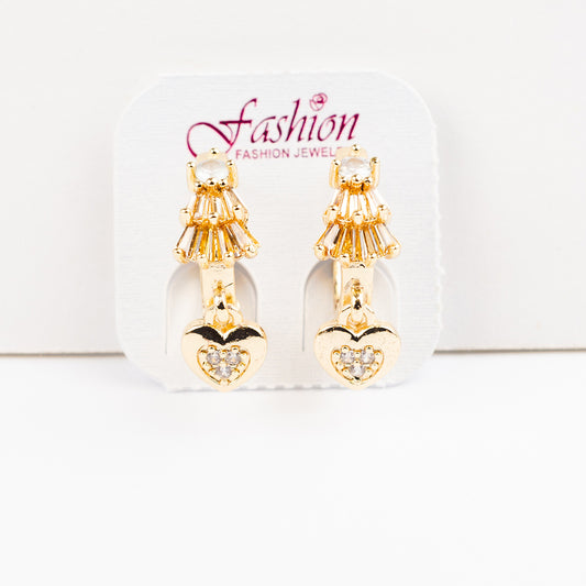 (PFB_00327) Aretes de corazón