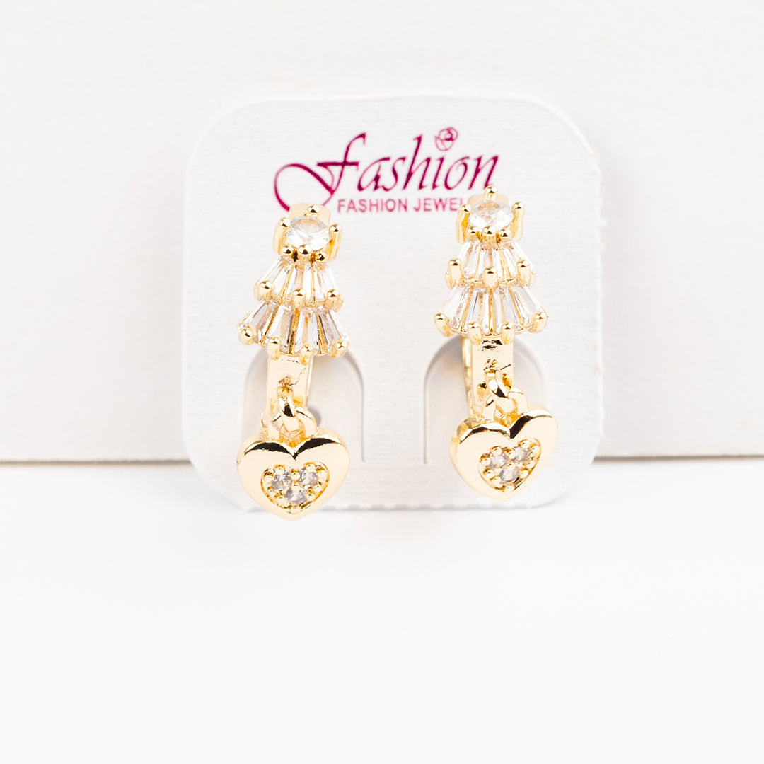 (PFB_00328) Aretes de corazón