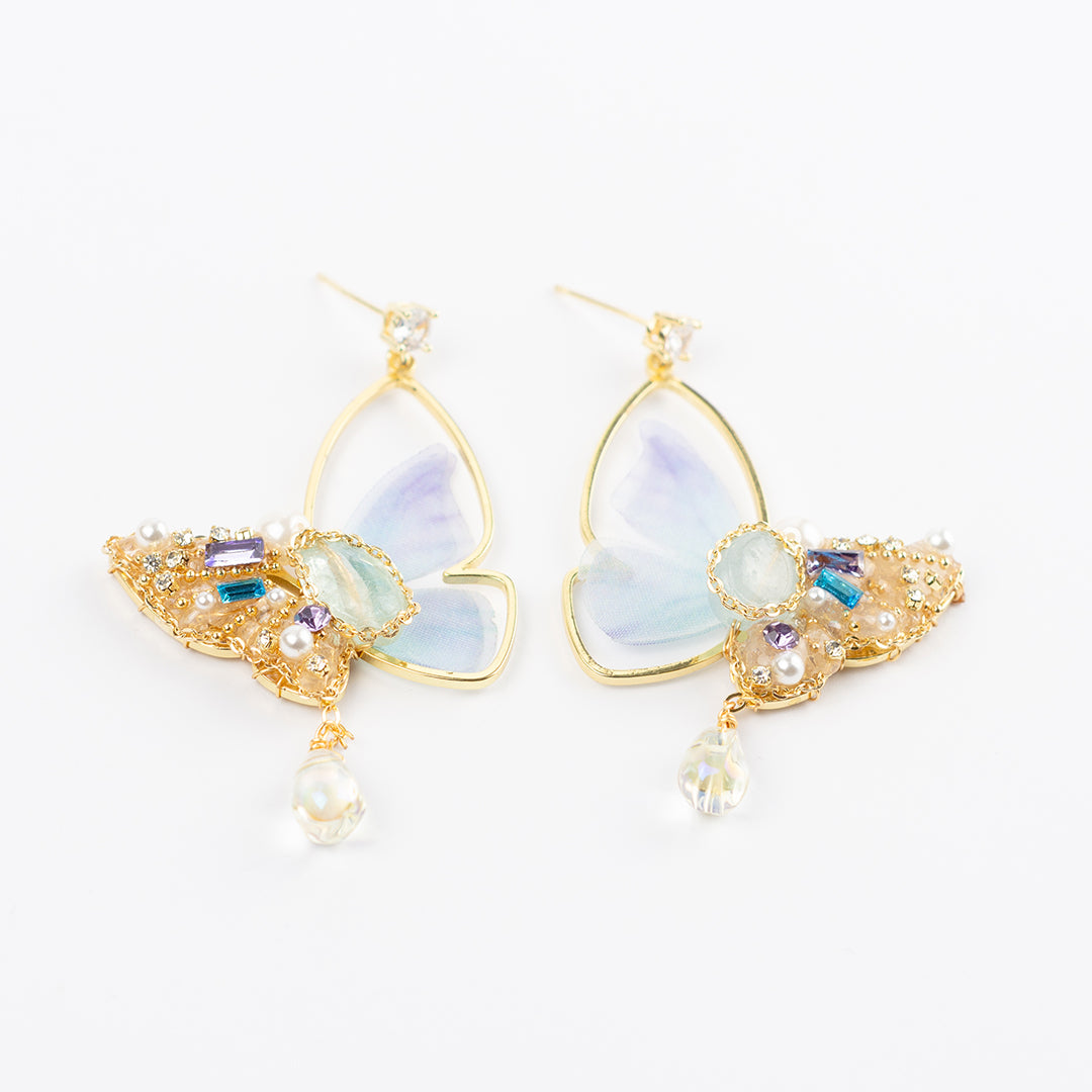 (PFB_00442) Aretes de mariposa