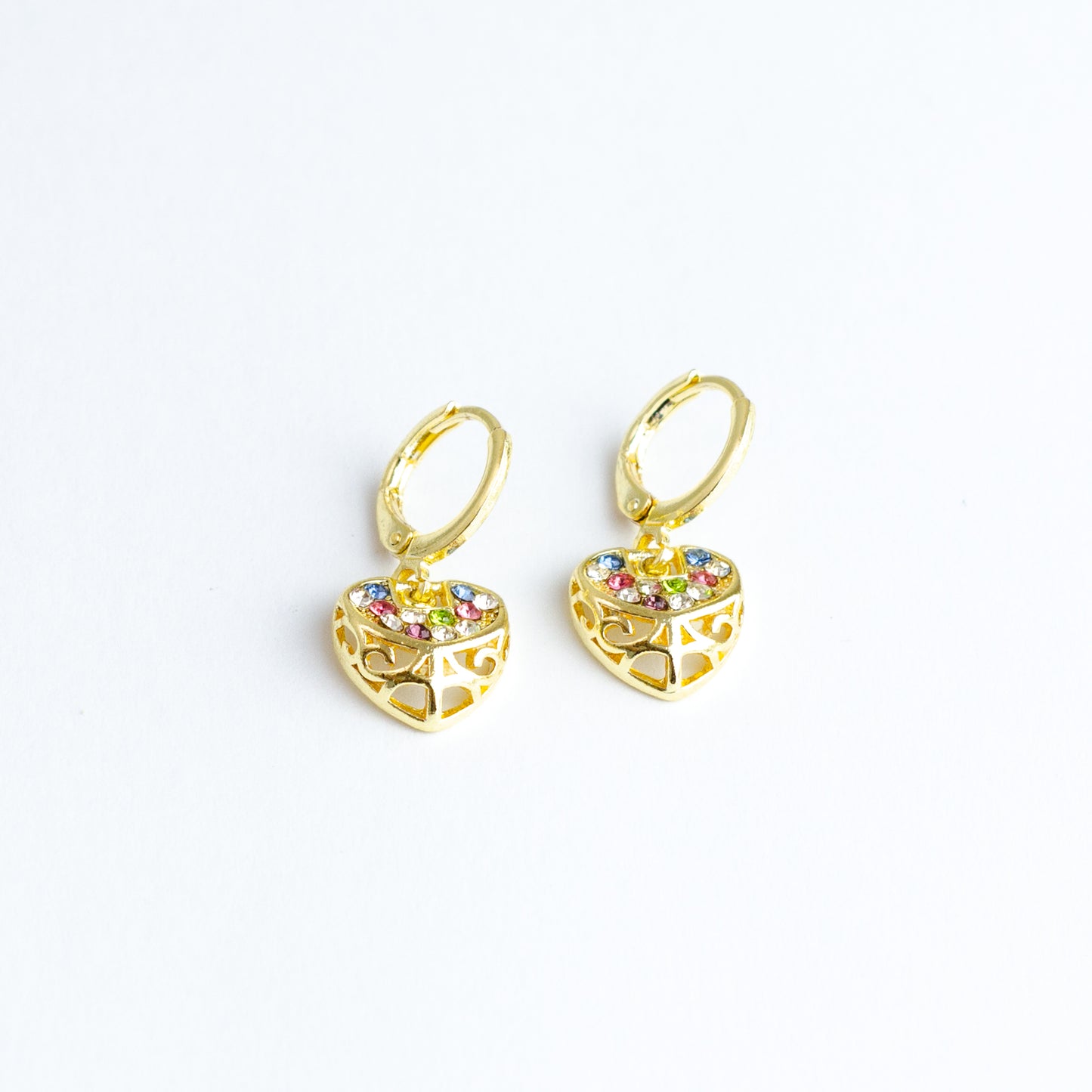 (PFB_00121) Aretes de corazón